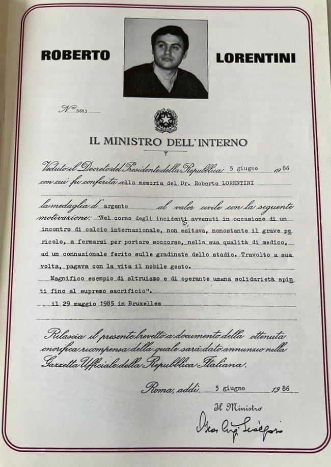 MEDAGLIA LORENTINI