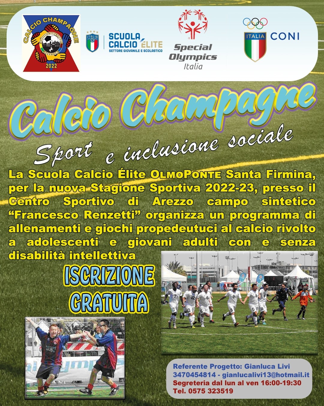 Locandina CalcioChampagne